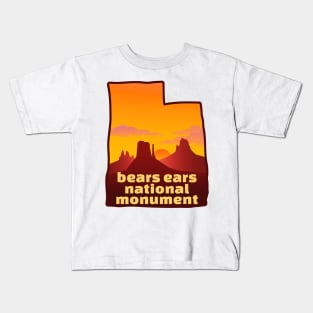 Bears Ears National Monument Utah Kids T-Shirt